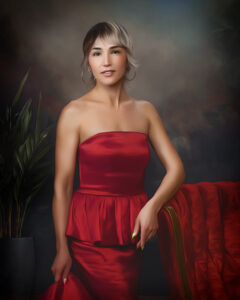 Glamor portrait in Seattle Washington